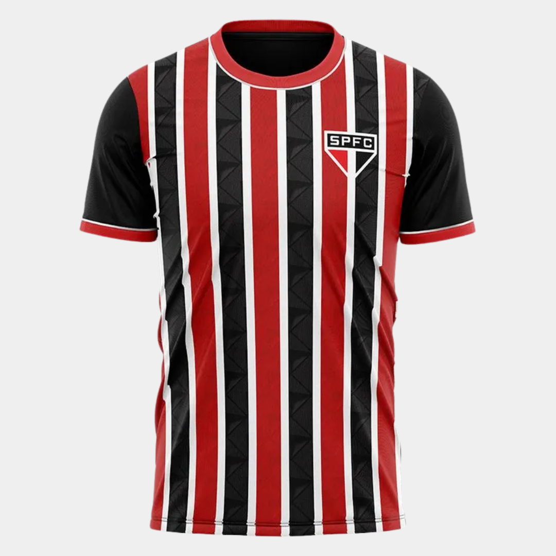 Camiseta Casual SPFC Tricolor - Masculino