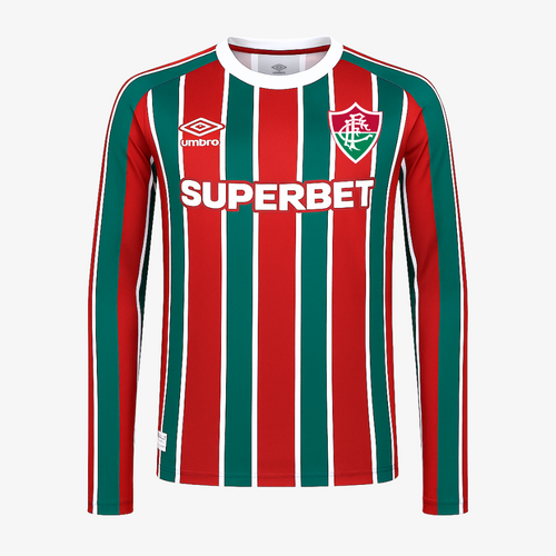 Camisa Manga Longa Umbro Fluminense 2025/26 I