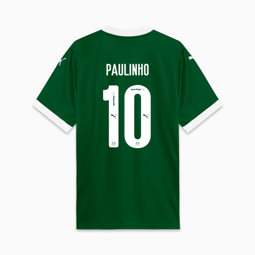 Camisa Puma Palmeiras 2025/26 I - Paulinho N° 10