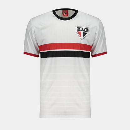 Kit Infantil SPFC Branco - Camiseta + Bermuda