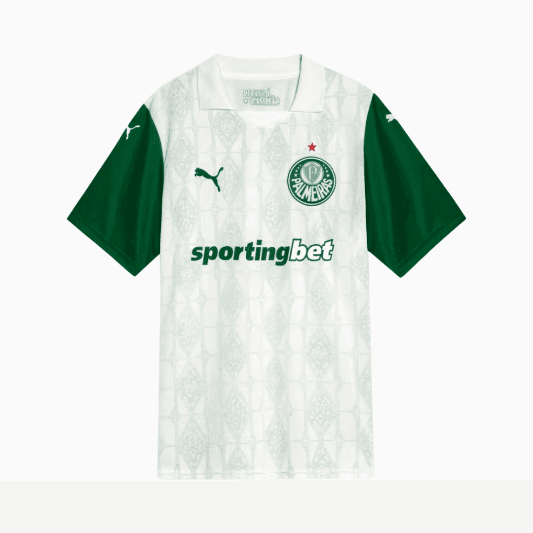 Camisa Puma Palmeiras 2025/26 II - Estevão N° 41