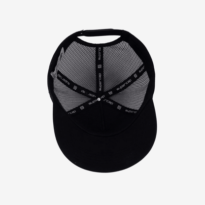 Boné Santos Trucker Preto e Branco